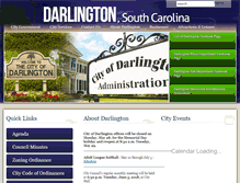 Tablet Screenshot of darlingtonsconline.com